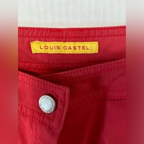 Louis Casteel high end red shorts Golf Designer size small - Picture 2 of 5